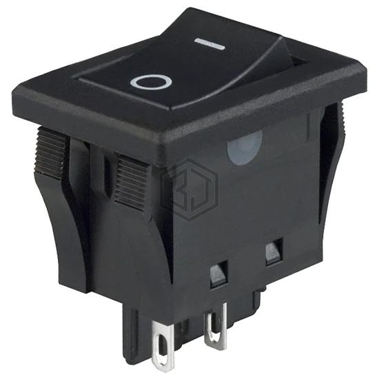 JWM11RA1A - NKK Switches - Rocker Switches