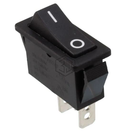 R4ABLKBLKFF0 - E-Switch - Rocker Switches