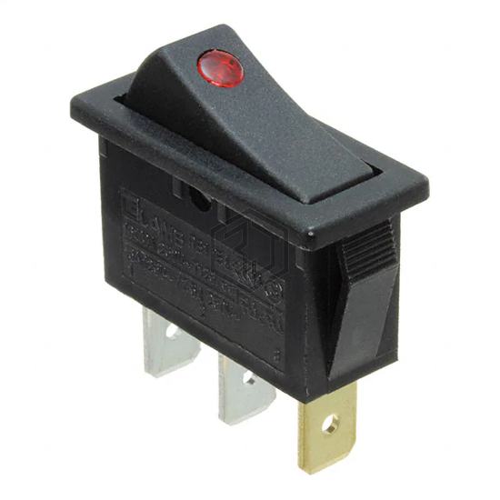 RB141C1100-214 - E-Switch - Rocker Switches