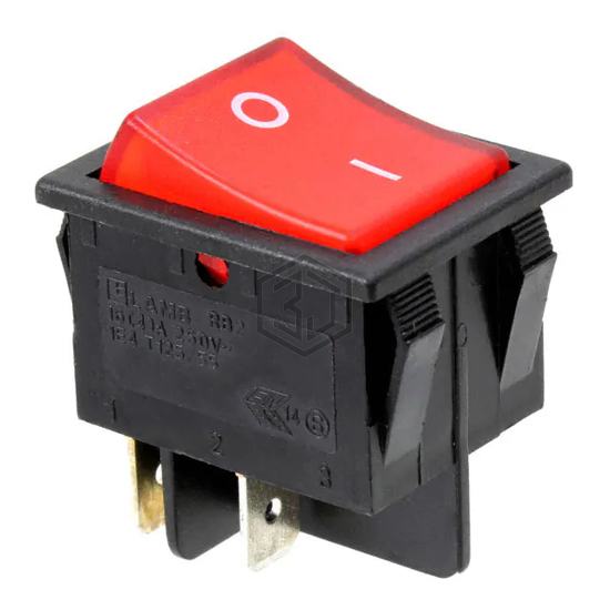 RB242C1021-114 - E-Switch - Rocker Switches