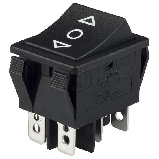 R5DBLKBLKHF0 - E-Switch - Rocker Switches
