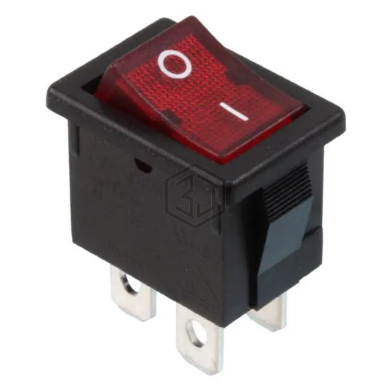R1973BBLKRILFF3 - E-Switch - Rocker Switches