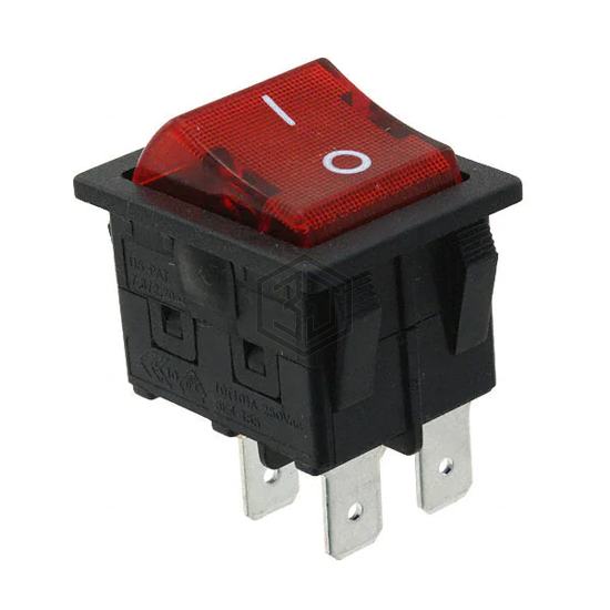 RBW2ABLKRILFF1 - E-Switch - Rocker Switches