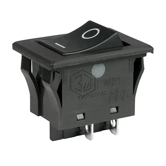 JWLW21RA1A - NKK Switches - Rocker Switches