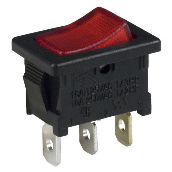 DA102J3RS215QF7 - C&K - Rocker Switches