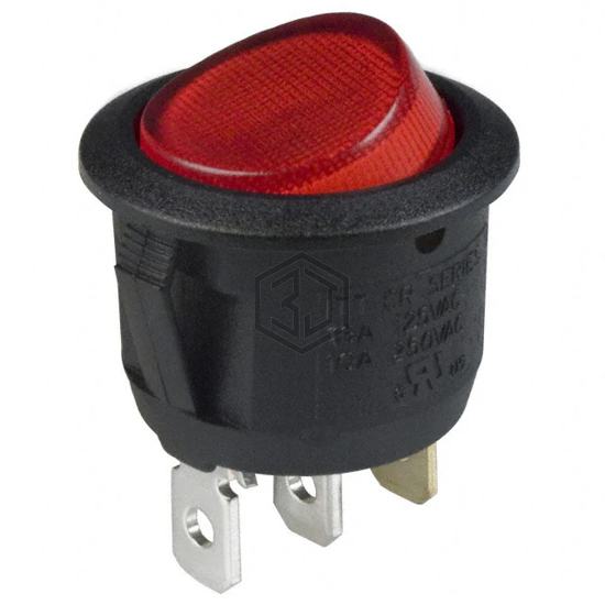 CR102J3RS215QF8 - C&K - Rocker Switches
