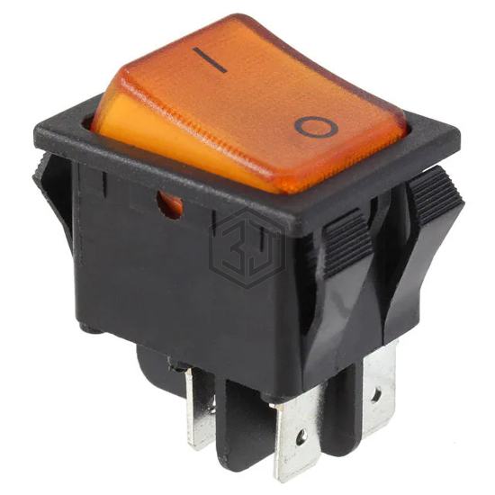 RB242D1011-127 - E-Switch - Rocker Switches
