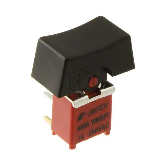 400AWMSP3R1BLKM6QE - E-Switch - Rocker Switches