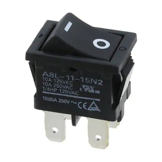 A8L-11-15N2 - Omron Electronics Inc-EMC Div - Rocker Switches
