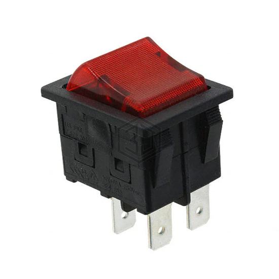 RBW2ABLKRILEF1 - E-Switch - Rocker Switches