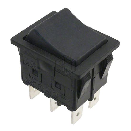 RBW2BBLKBLKEF0 - E-Switch - Rocker Switches