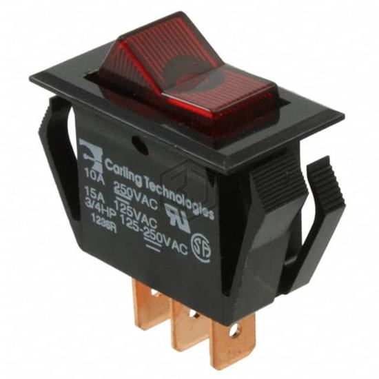 LTA201-TR-B/125N - Carling Technologies - Rocker Switches