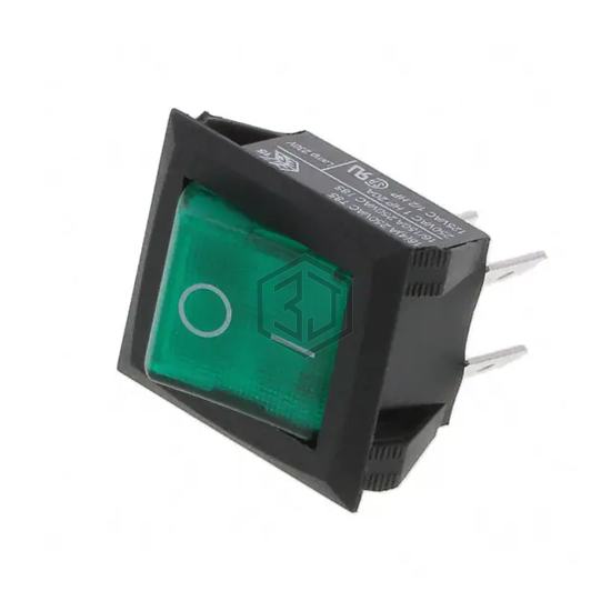 C1353ARBG3602AW - Bulgin - Rocker Switches