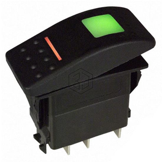 V2D2GHNB-AAC00-000 - Carling Technologies - Rocker Switches