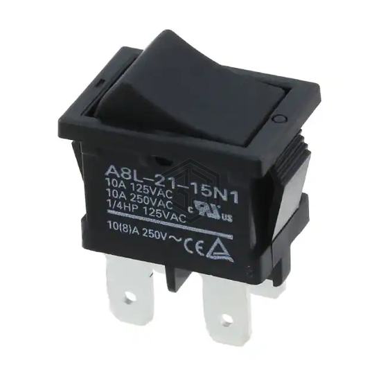 A8L-21-15N1 - Omron Electronics Inc-EMC Div - Rocker Switches