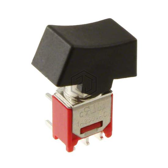 400MSP1R1BLKM6QE - E-Switch - Rocker Switches