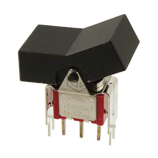 300SP1J3VS2QE - E-Switch - Rocker Switches