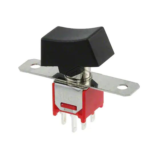 RMD1R102M1QES - TE Connectivity ALCOSWITCH Switches - Rocker Switches