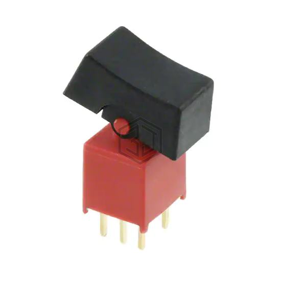 RAD1R102M2QES - TE Connectivity ALCOSWITCH Switches - Rocker Switches