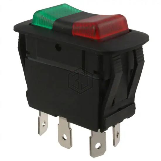 GRB260D501BBRG1 - CW Industries - Rocker Switches