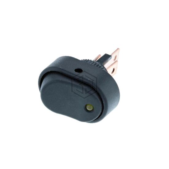 RD2-1A-DC-1-AL - Switch Components - Rocker Switches