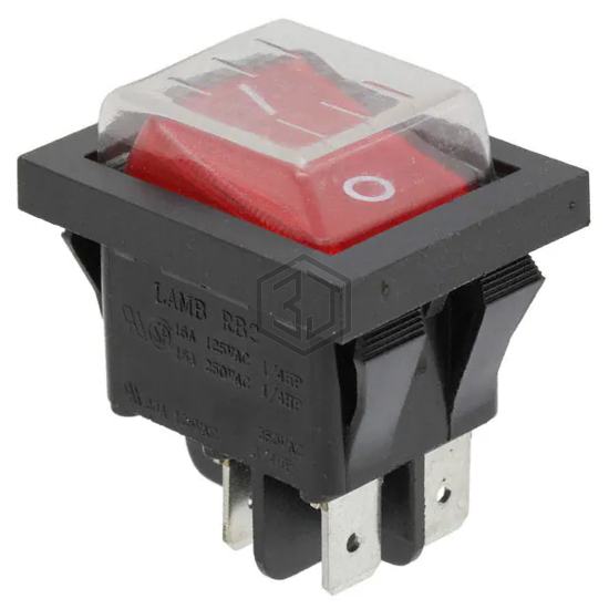 RB242D1021-117/ACC-F02-1 - E-Switch - Rocker Switches