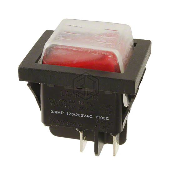 RB242D1021-116/ACC-F02-1 - E-Switch - Rocker Switches