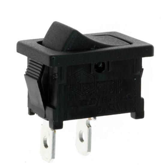 PRASA1-16F-BB000 - TE Connectivity ALCOSWITCH Switches - Rocker Switches