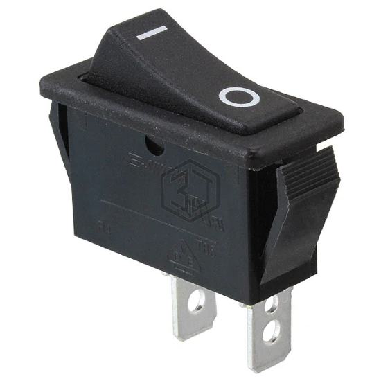R4FBLKBLKGF0 - E-Switch - Rocker Switches