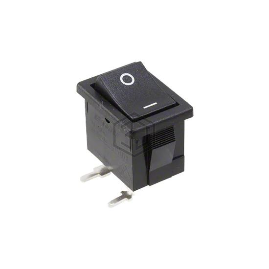 R1973ABLKBLKGR0 - E-Switch - Rocker Switches