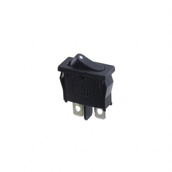 R6ABLKBLKAF - E-Switch - Rocker Switches