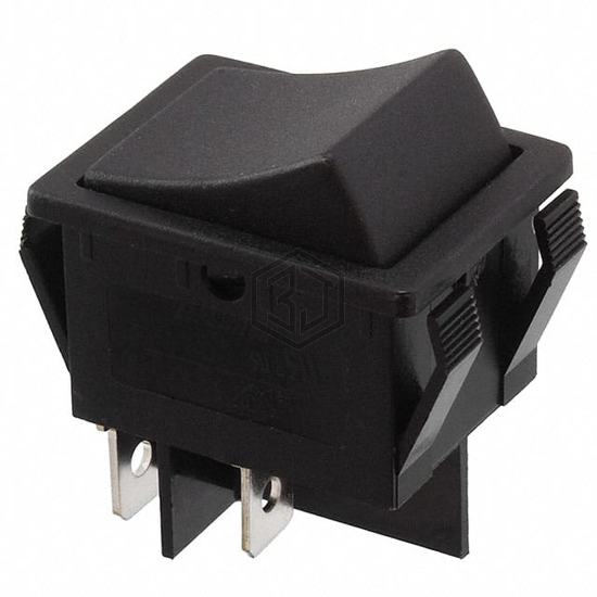 R5FBLKBLKEF0 - E-Switch - Rocker Switches