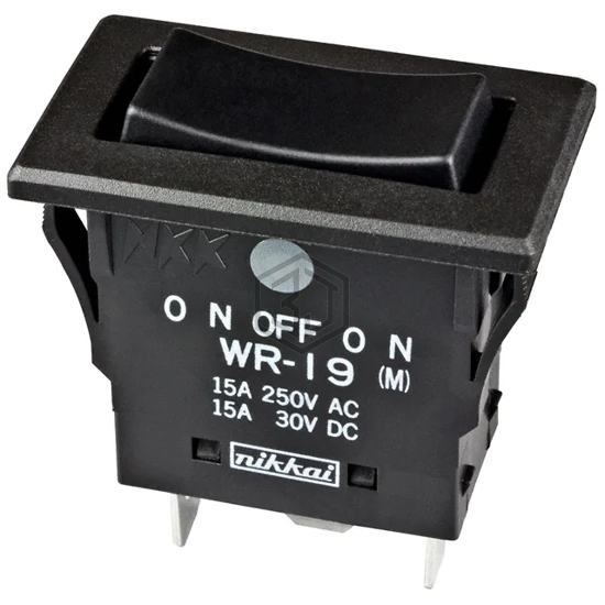WR19AF - NKK Switches - Rocker Switches
