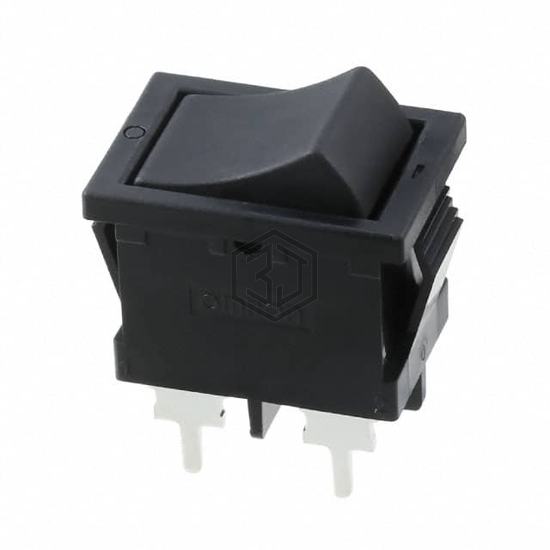 A8L-11-12N1 - Omron Electronics Inc-EMC Div - Rocker Switches