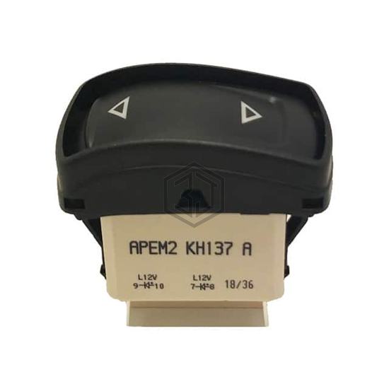 KH137AAZEEG22N09XX10 - APEM Inc. - Rocker Switches