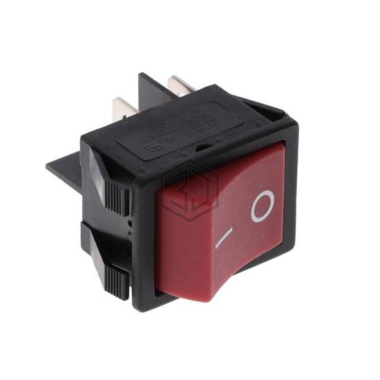 R5ABLKREDFF0 - E-Switch - Rocker Switches