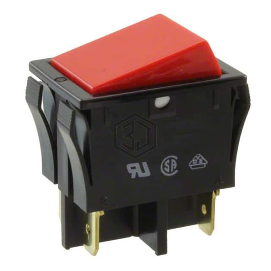 A8A-202-1 - Omron Electronics Inc-EMC Div - Rocker Switches
