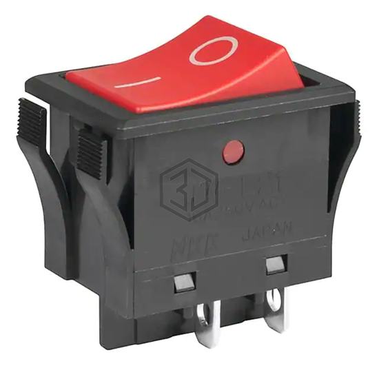 JWL21RC2A/UCV-WL - NKK Switches - Rocker Switches