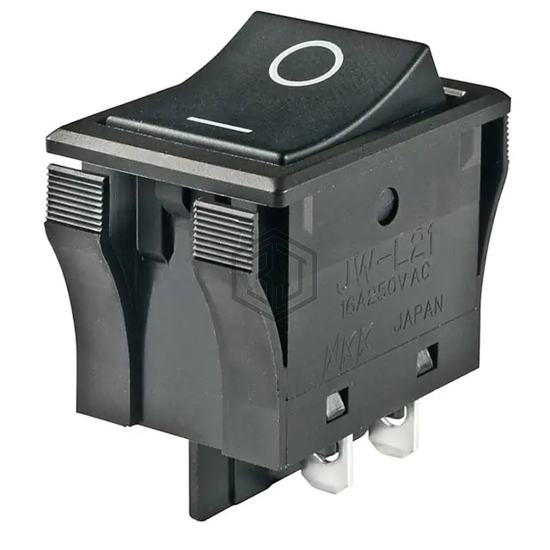 JWL21RA1A/UCV-WL - NKK Switches - Rocker Switches