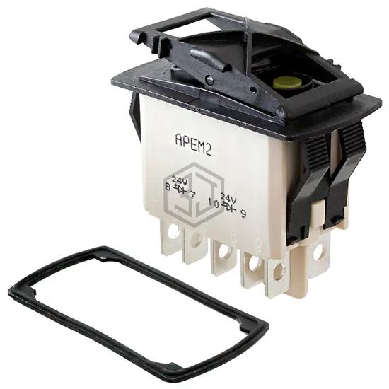 KR46CAKLLG - APEM Inc. - Rocker Switches