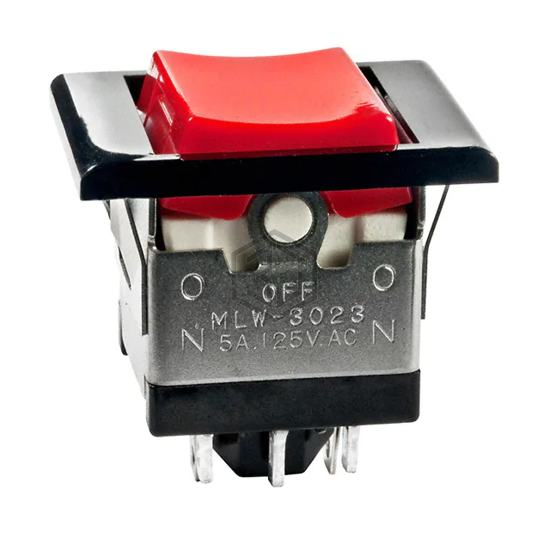 MLW3023-12-RC-1A - NKK Switches - Rocker Switches