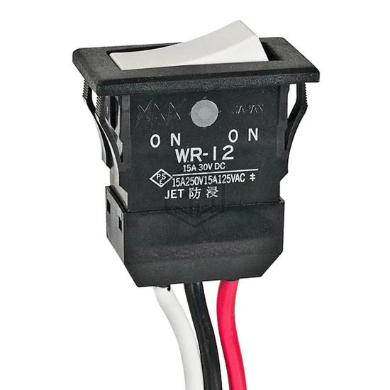 WR12BL - NKK Switches - Rocker Switches