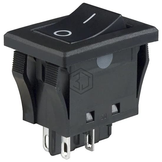 JWMW21RA2A - NKK Switches - Rocker Switches
