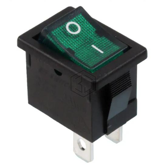 R1973ABLKGILFF4 - E-Switch - Rocker Switches