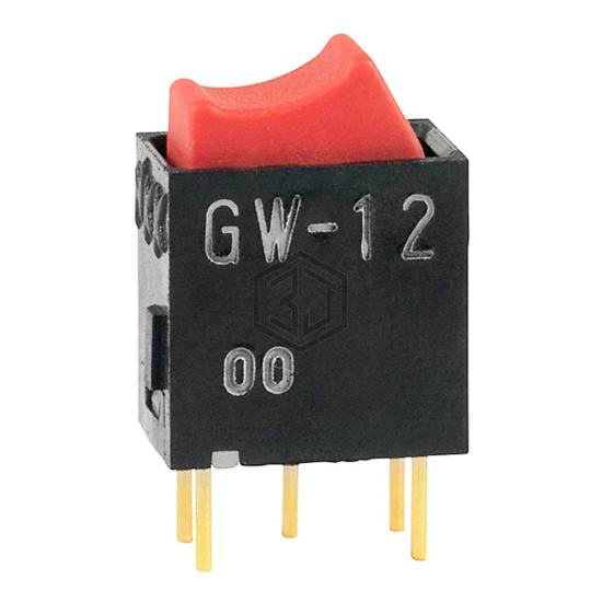 GW12RCP - NKK Switches - Rocker Switches
