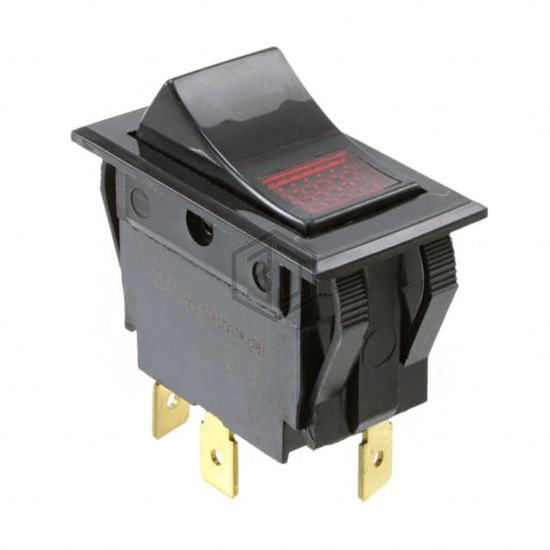 LTILA51-6S-BL-RC-NBL/125N - Carling Technologies - Rocker Switches