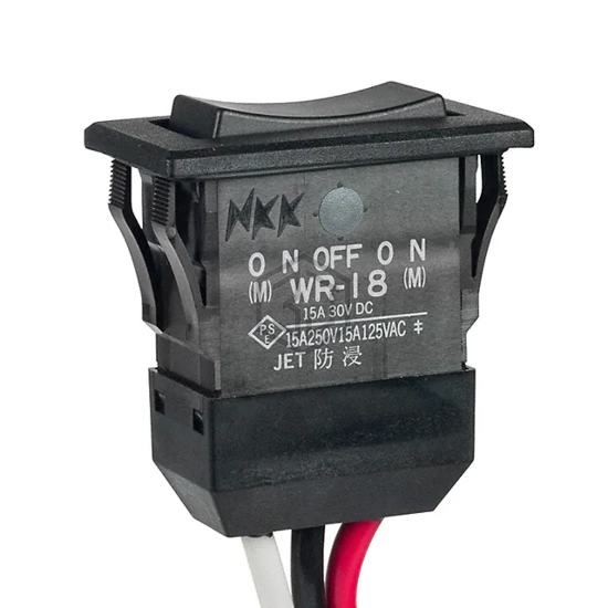 WR18AL - NKK Switches - Rocker Switches