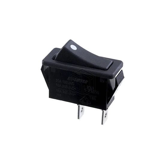 R4FBLKBLKAF0 - E-Switch - Rocker Switches