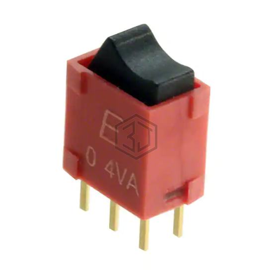 400UDP1R1BLKM2RE - E-Switch - Rocker Switches