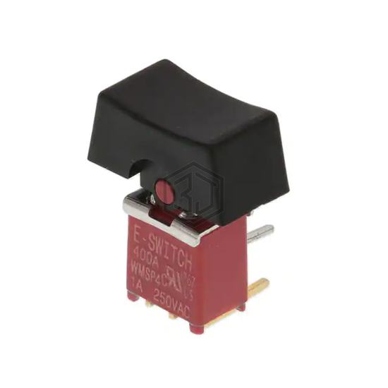 400AWMSP4R1BLKM6QE - E-Switch - Rocker Switches